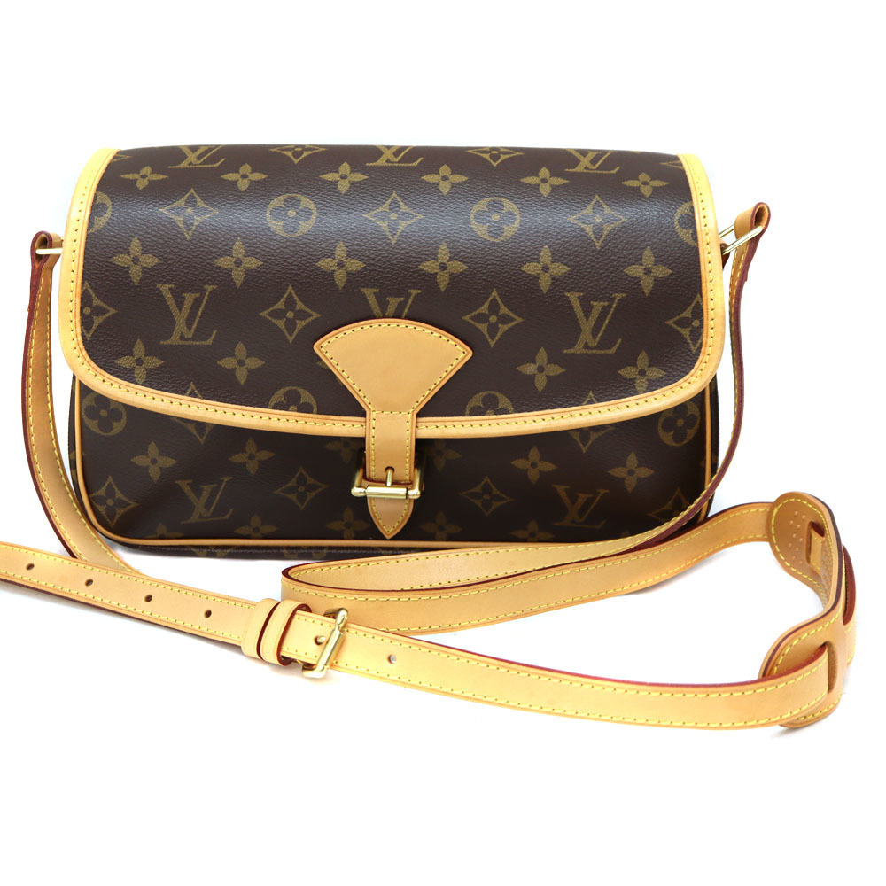 Louis Vuitton Shoulder Bag Brown Sologne Canvas - Picture 1 of 15